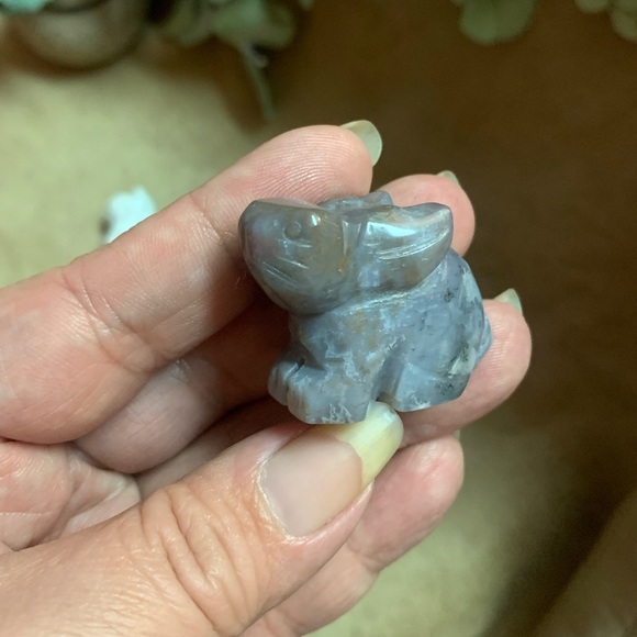 Lot of 5 Crystal Carvings - Picture 4 of 8